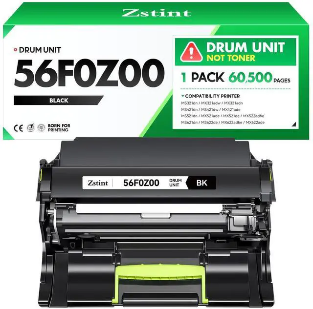 Main image of 56F0Z00 Imaging Unit Replacement Compatible with Lexmark 56F0Z00 Drum Unit MS321 MS421 MS521 MX521 MX522 MS621 MX622 MS622 MX321 MX421 B2338 B2442 B2546 B2650 MB2338 MB2442 MB2546 MB2650 Laser Printer