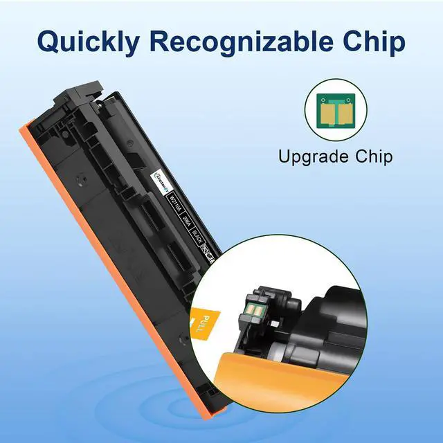 Alt view image 4 of 7 - 206A Black Toner Cartridge 2 Pack W2110A for HP M283fdw M283cdw | Replacement for HP 206A Toner 206X W2110X W2110A Toner Work for HP Color Laser Jet Pro MFP M283fdw M283cdw M255dw Printer