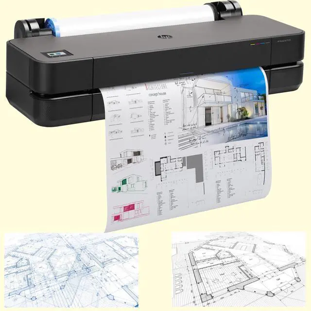 Alt view image 5 of 6 - 712XL Ink Cartridges Replacement for HP 712 Ink Cartridges Combo Pack Use for DesignJet T210 T230 T250 Design Jet T650 T630 Studio Plotter Printers (712 XL 4-Pack)