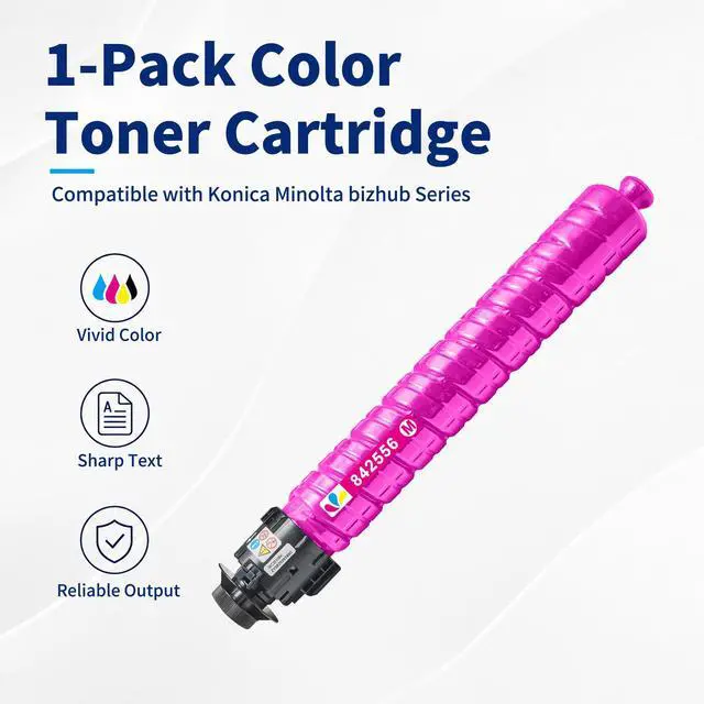Alt view image 2 of 7 - IM C2010 IM C2510 Magenta Toner Cartridge High Yield Replacement for Ricoh IM C2010 IM C2010A IM C2510 IM C2510H Printer (Magenta 1-Pack)