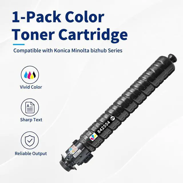 Alt view image 2 of 7 - IM C2010 IM C2510 Black Toner Cartridge High Yield Replacement for Ricoh IM C2010 IM C2010A IM C2510 IM C2510H Printer (Black 1-Pack)