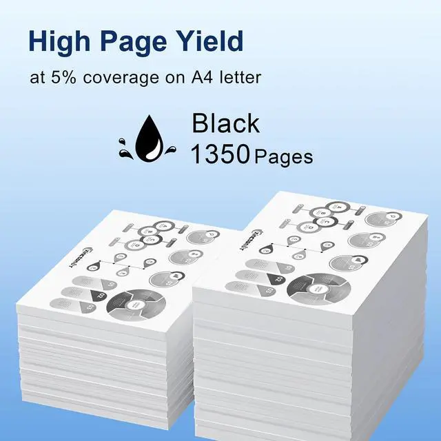 Alt view image 3 of 7 - 206A Black Toner Cartridge 2 Pack W2110A for HP M283fdw M283cdw | Replacement for HP 206A Toner 206X W2110X W2110A Toner Work for HP Color Laser Jet Pro MFP M283fdw M283cdw M255dw Printer