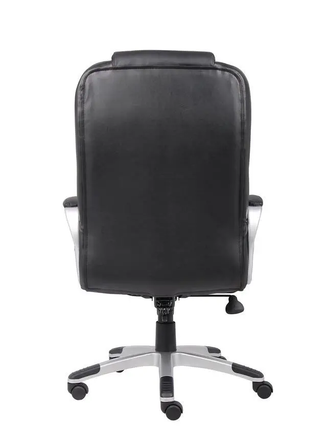 Alt view image 4 of 7 - Boss Black No Tools Required Executive Leather Chair