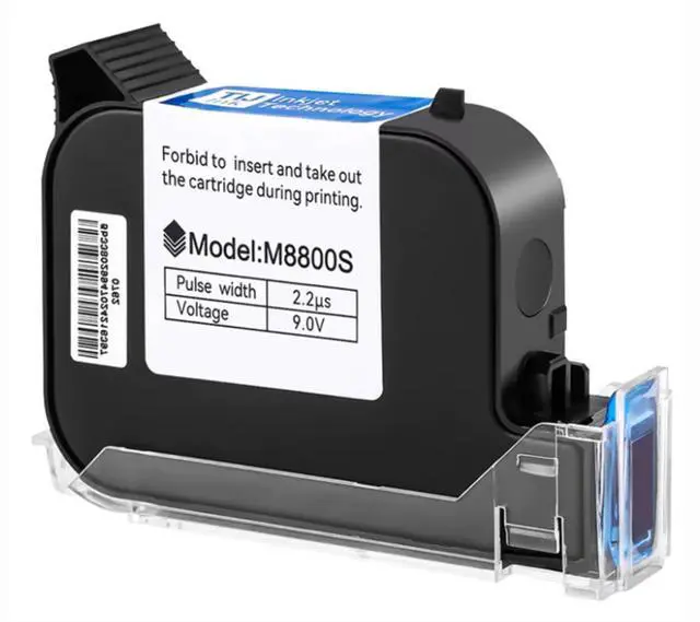 Main image of TI1349 Inkjet - Original Black Solvent Ink Cartridge 42ml. Fast-Drying & High Adhesion Compatible with Z10, C10, M10, M12 Handheld Inkjet Printers, 0.5in/12.7mm Nozzle