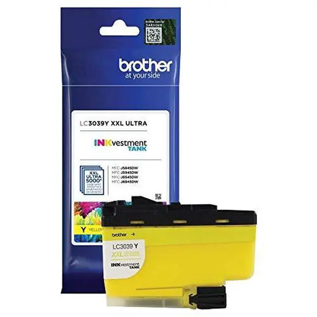 Alt view image 3 of 3 - Genuine LC3039C, LC3039M, LC3039Y Ultra High-Yield Cyan/Magenta/Yellow INKvestment Tank Ink Cartridge Color Set, LC3039