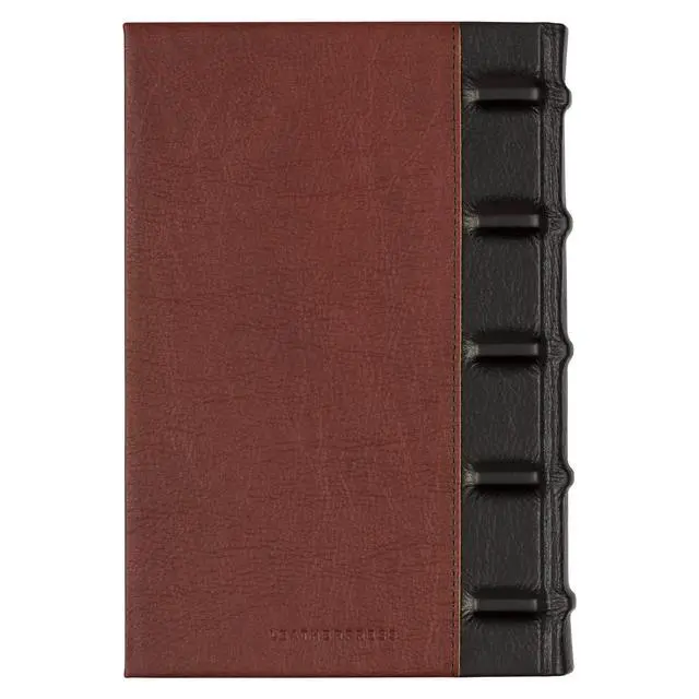 Alt view image 2 of 7 - Luxury Leather Journal, Full-Grain Leather Notebook | Gift for Men & Women, 400 Numbered Pages, Table of Contents, Perfect for Birthdays, Anniversaries, & Special Occasions