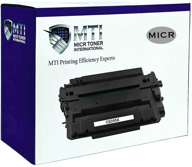 Main image of Compatible Magnetic Ink Cartridge High Yield Replacement for HP CE255X 55X LaserJet P3010 P3015 M521 M525