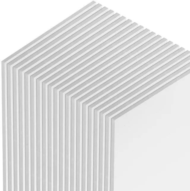Main image of 20 Pcs Large Foam Boards Bulk Foam Core Backing Board 3/16 Inch Thickness Foam Core Board Foam Poster Boards for Presentations, School, Office, Art Projects(White,22 x 28 x 3/16 Inches)