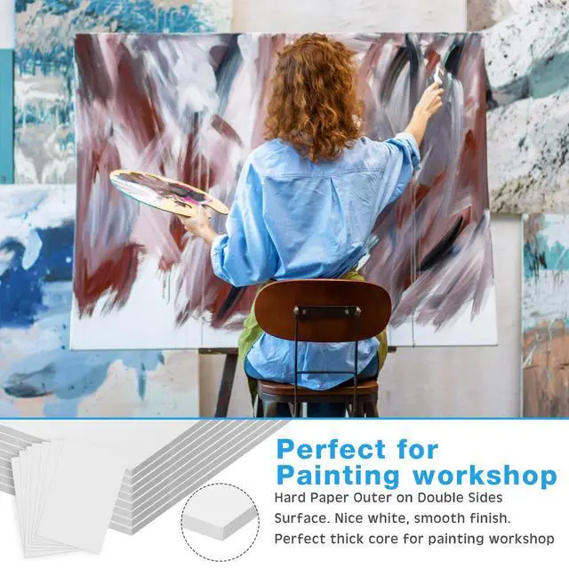 Alt view image 4 of 7 - 20 Pcs Large Foam Boards Bulk Foam Core Backing Board 3/16 Inch Thickness Foam Core Board Foam Poster Boards for Presentations, School, Office, Art Projects(White,22 x 28 x 3/16 Inches)
