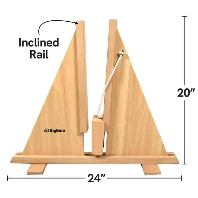 Alt view image 2 of 7 - 70150 Self-Adjusting Door Holder, All Wood - for Doors as Thin as 1 Inch Or as Thick as 2-1/4 Inch