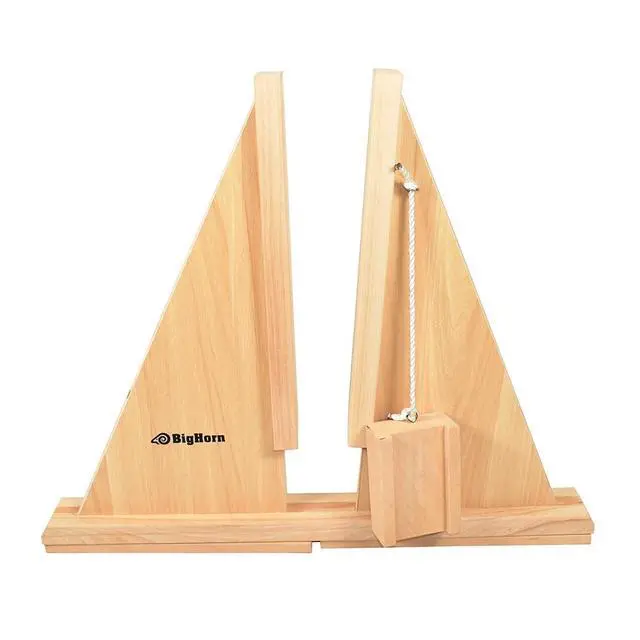 Alt view image 5 of 7 - 70150 Self-Adjusting Door Holder, All Wood - for Doors as Thin as 1 Inch Or as Thick as 2-1/4 Inch