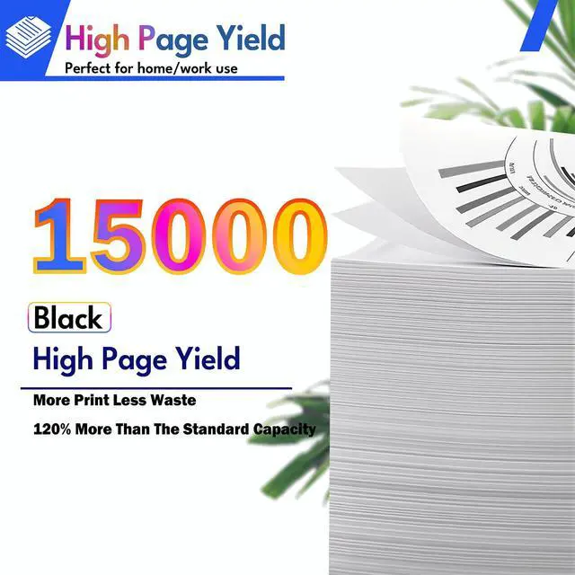 Alt view image 4 of 7 - 58D1H00 Toner Cartridge 15,000 Pages (with Chip) Replacement for Lexmark 58D1H00 Toner Cartridge 58D1000 for Lexmark MS725 MS821 MS822 MS823 MS825 MS826 MX721 MX722 MX725 MX822 MX826 Printer