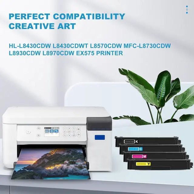 Alt view image 2 of 6 - High Yield TN-635XL TN-635 Toner Cartridges TN 635 TN 635 TN635XL TN635XL Toner Cartridge Replacement for HL-L8430CDW L8430CDWT L8570CDW MFC-L8730CDW L8930CDW L8970CDW EX575 Printer Toner