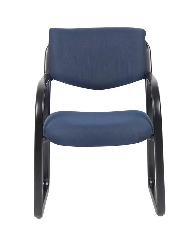 Alt view image 5 of 7 - Office Products Fabric Guest Chair in Blue