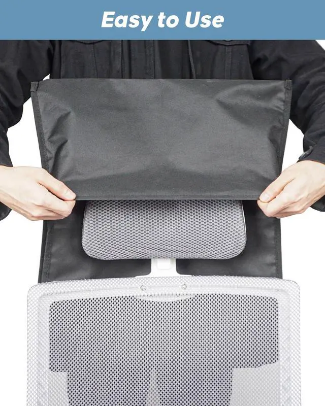 Alt view image 4 of 7 - 24 PCS Chair Pockets for Classroom,20"x17" Large Chair Pockets,Student Chair Pockets k-2, seat Sacks for Classroom Chairs with Name Tag 24,for Classroom School Home Kindergarten Black