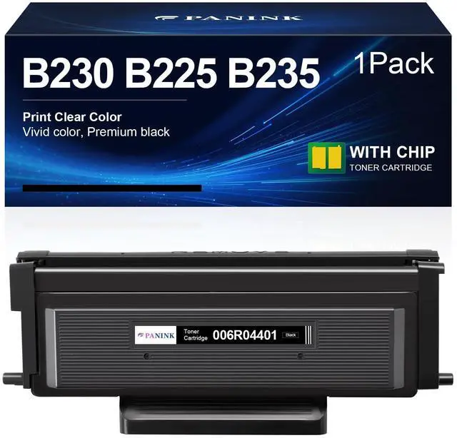 Main image of Compatible B230 B225 B235 Black Toner Cartridge 6,000 Pages Extra High Capacity Replacement for Xerox 006R04400 006R04401 Toner Cartridge for Xerox B230 B225 B235 Printers - 1 Pack,with Chip
