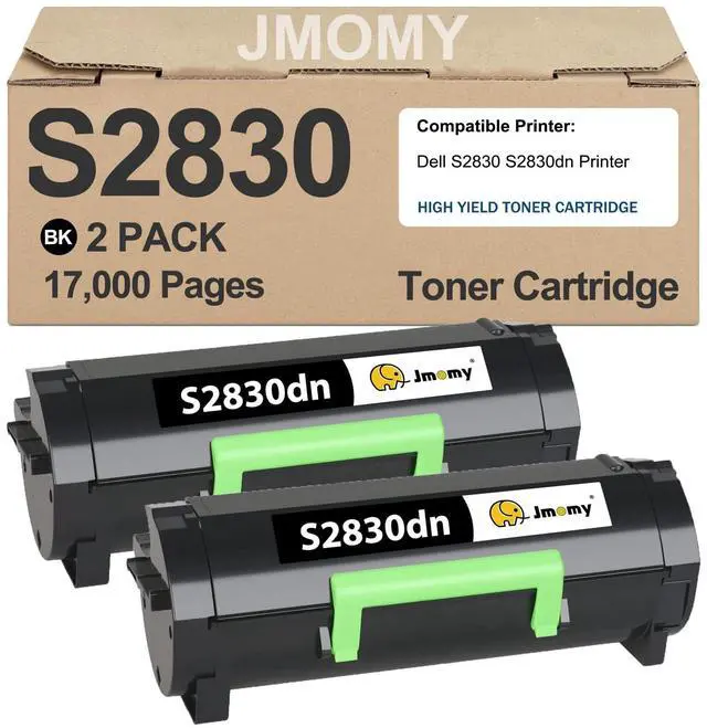 Main image of S2830 S2830dn Toner Cartridge Replacement for Dell S2830dn Toner Cartridge for Dell S2830dn S2830 Printer Series GGCTW, 593-BBYP, FR3HY, CH00D, 593-BBYP, 3RDYK, TC2RH, 593-BBYO (1,7000 Pages,2-Pack)