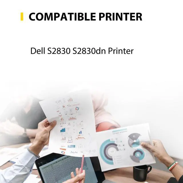Alt view image 2 of 7 - S2830 S2830dn Toner Cartridge Replacement for Dell S2830dn Toner Cartridge for Dell S2830dn S2830 Printer Series GGCTW, 593-BBYP, FR3HY, CH00D, 593-BBYP, 3RDYK, TC2RH, 593-BBYO (1,7000 Pages,2-Pack)