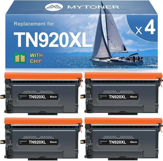 Main image of TN920XL TN-920XL Toner Compatible for Brother HL-L6210DW L6210DWT Printer | TN920 TN-920 TN920XXL Black Cartridge High Yelid HL-L5210DN HL-L5210DW HL-L5210DWT HL-L5215DW HL-L6310DW MFC-L6810D, 4Pack