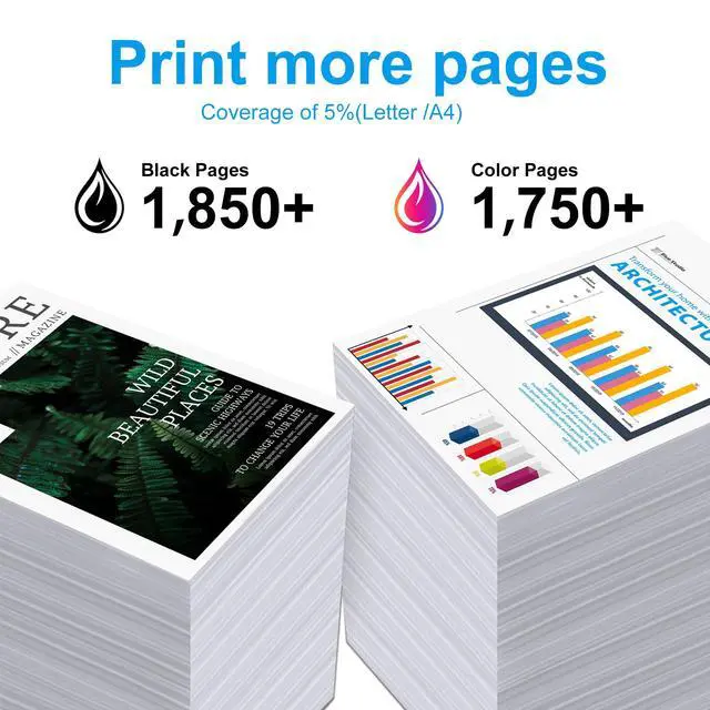 Alt view image 3 of 7 - 206A Toner Cartridges 4 Pack M255dw M283fdw M283cdw Toner Compatible for HP 206A 206X Set for Color LaserJet Pro MFP M255dw M283fdw M283cdw M255nw M282nw M283fdn Printer (Black/Cyan/Yellow/Magenta)