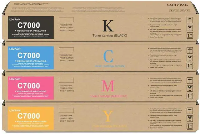 Main image of VersaLink C7000 Toner Cartridges C7000 High Capacity Toners (4-Pack,BK/C/M/Y): Compatible for Xerox 106R03757 106R03764 106R03763 106R03758 Work with C7000 C7000N C7000DN Printer
