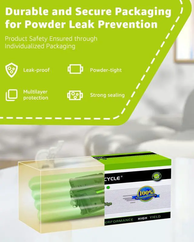 Alt view image 5 of 7 - 64X Black Toner Cartridge High Yield Compatible for HP CC364X | Upgraded 64A CC364A More Capacity Works for LaserJet P4015 P4015n P4015dn P4015tn P4015x P4515 P4515n P4515x(25000pages,2PK)