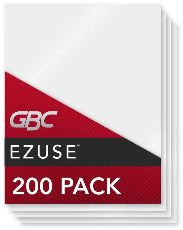 Main image of Laminating Sheets, Thermal Laminating Pouches, Letter Size, 5 Mil, Speed Format, EZUse, 200 Pack (3740728)