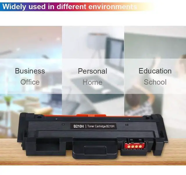Alt view image 6 of 6 - B205 B210 B215 Toner Cartridge Compatible for Xerox 106R04347 106R04346 2PK | Compatible for Xerox B210 B205 B215 B205NI B210DNI B215DNI B205MFP B215MFP Printer, Black High Yield 3,000 Pages