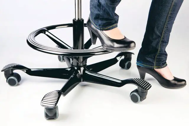 Alt view image 4 of 7 - Capisco Black Footring for Capisco Chairs - Footring Only - Chair Sold Separately