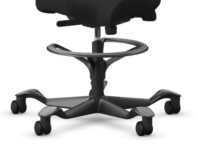 Alt view image 5 of 7 - Capisco Black Footring for Capisco Chairs - Footring Only - Chair Sold Separately
