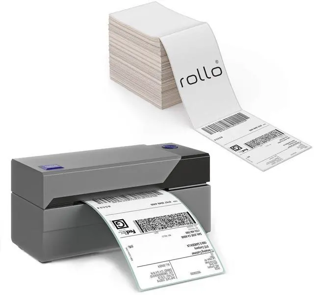 Main image of USB Thermal Shipping Label Printer and 500 4x6 Thermal Labels Bundle - High Speed Printer for Shipping Packages with Shipping Labels