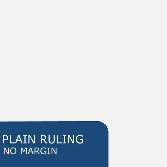 Alt view image 4 of 7 - Signature Collection Composition Notebook, 24 Books, Hardcover, Unruled 20# Premium Plain Paper, 80 Sheets/160 Pages, 10.25" x 7.88", Made in USA