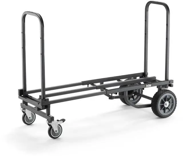 Main image of On-Stage UTC2200 Utility Cart (Rolling Dolly Handcart, Heavy-Duty Transportation, 485 Pound Weight Capacity, Load in and Load Out Equipment, Adjustable Length, Folding Handles, Locking Casters)