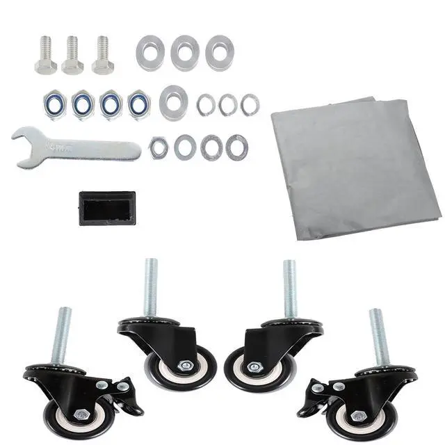 Alt view image 3 of 7 - Hard Top Storage Cart Transporter Hard Top Storage Replacement for 63-20 R129 W113 SL600 SL320 500SL 450SL TC107 9007900200 w/Wheels and Cover