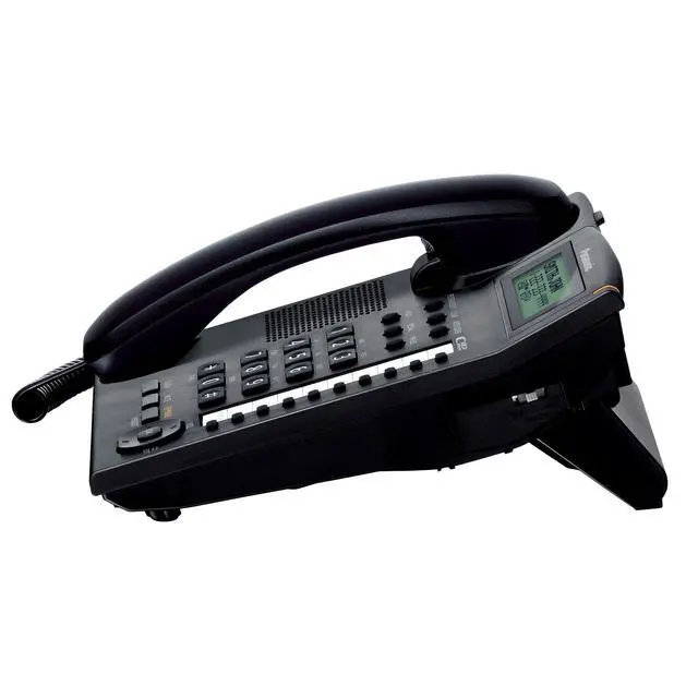 Alt view image 3 of 3 - KX-TS880B Integrated Corded Telephone,Black (Pack of 3)