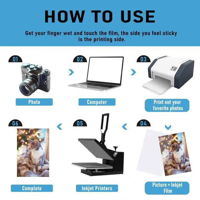 Alt view image 3 of 7 - 13 x 19 Inch Waterproof Inkjet Transparency Film 100 Sheets Transparency Paper Acetate Sheets for Silk Screen Printing Transparent Printer Paper for Printers Overhead Projector Crafts 5 mil