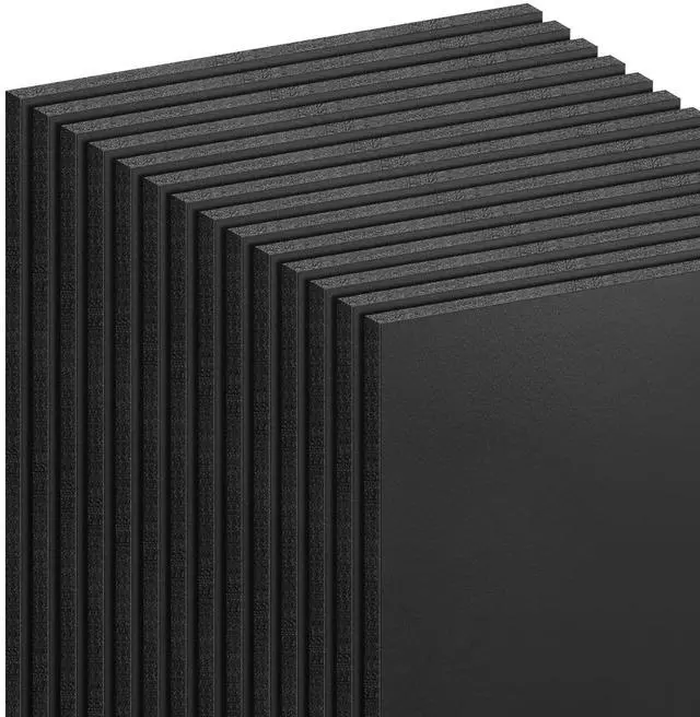 Main image of 20 Pcs Large Foam Boards Bulk Foam Core Backing Board 3/16 Inch Thickness Foam Core Board Foam Poster Boards for Presentations, School, Office, Art Projects(Black,20 x 30 x 3/16 Inches)