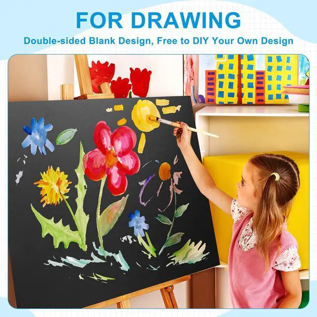 Alt view image 6 of 7 - 20 Pcs Large Foam Boards Bulk Foam Core Backing Board 3/16 Inch Thickness Foam Core Board Foam Poster Boards for Presentations, School, Office, Art Projects(Black,20 x 30 x 3/16 Inches)