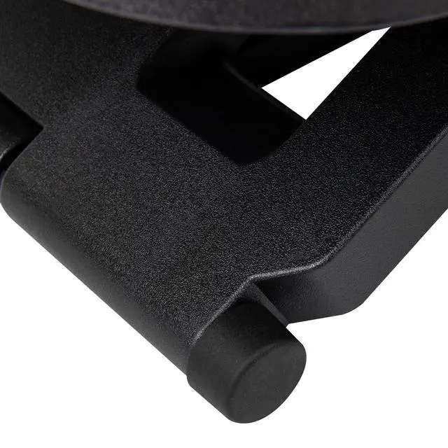 Alt view image 6 of 6 - Foot Rest, Under Desk at Work, Ergonomic, Height Adjustable, Office, Plastic, 17" L x 13" W x 6.25" H, Black (Pack of 5)