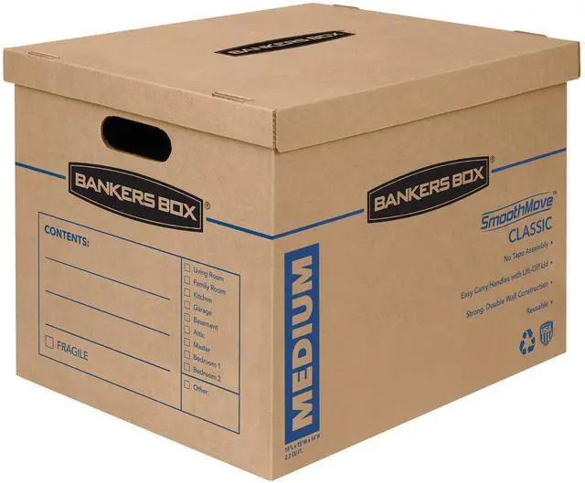 Alt view image 2 of 7 - 30-Pack Classic Moving Box Kit, 5 Small/20 Medium/5 Large | Take the guesswork out of moving with a mixed box kit built for small, medium, and large household items