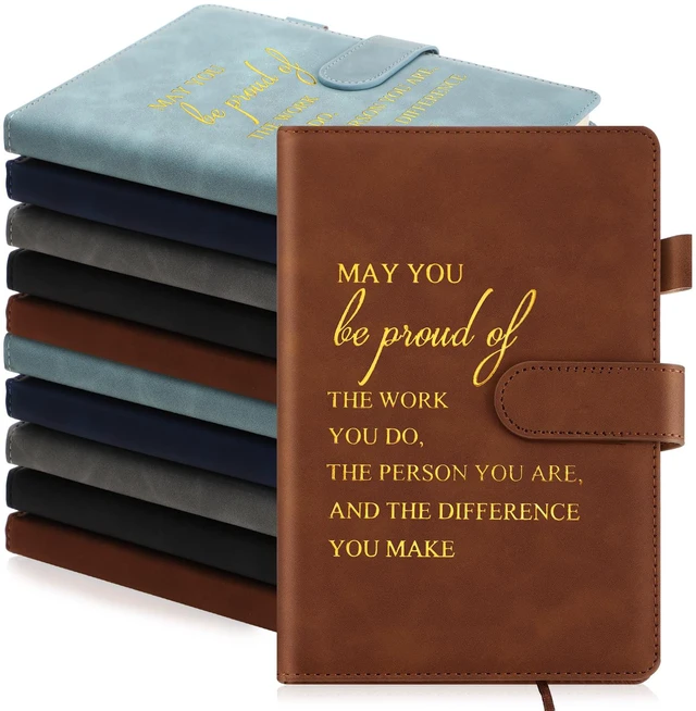 Main image of 20 Pcs Housekeeping Appreciation Notebook Gifts, 5 Color, Proud A5 Thank You Notebooks with Pens, Employee Appreciation Gifts for Dsp Evs Pharmacist Team Coworker Teachers Volunteer