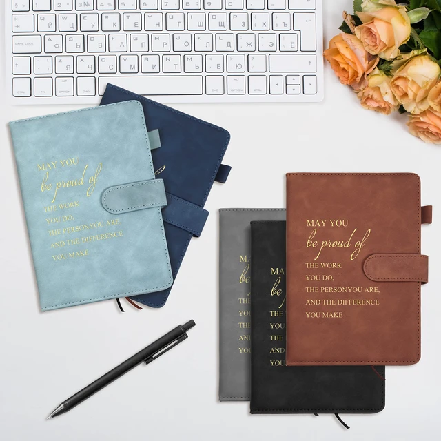 Alt view image 4 of 6 - 20 Pcs Housekeeping Appreciation Notebook Gifts, 5 Color, Proud A5 Thank You Notebooks with Pens, Employee Appreciation Gifts for Dsp Evs Pharmacist Team Coworker Teachers Volunteer