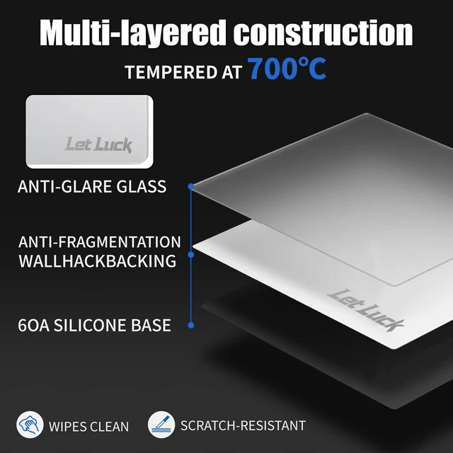 Alt view image 5 of 7 - Glass Gaming Mouse Pad,Ultra-Smooth Micro-Etched Surface 15.7"x11.8", Professional Esport Tempered Glass, Non-Slip Silicone Base, Equipped with Gaming Arm Sleeve and Portable Bag