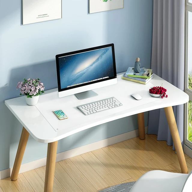Alt view image 6 of 6 - Glass Mousepad Desk Mat 36" x 20" Tempered Desk Protector Pad for Desktop Desk Cover for Wooden Craft Vanity Desk Topper, 4MM, Extra Large