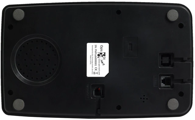 Alt view image 6 of 7 - PushMeFon Cable Push Button Landline Phone, Black Non electric vintage dialing for wired connections. Retro home, office or hallway, with a real metal bell