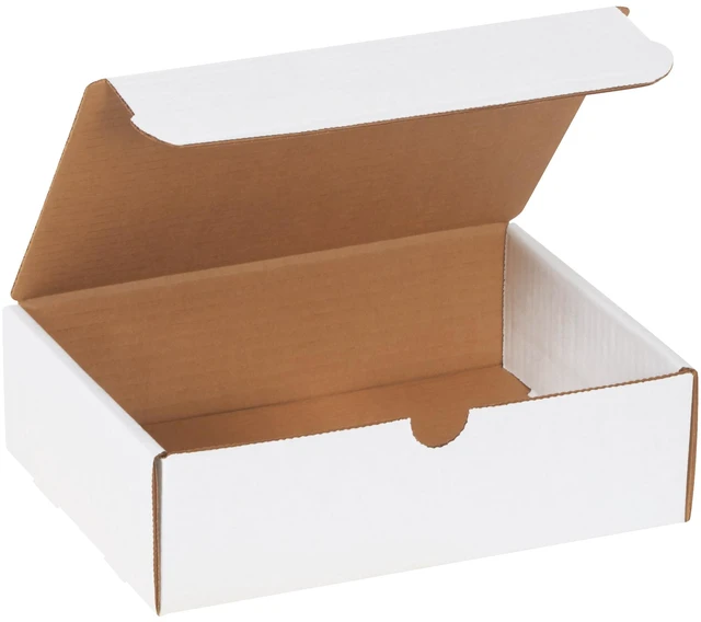 Main image of Moving Boxes 9"L x 6.5"W x 2.75"H Small 100-Pack Corrugated Cardboard for Packing, Moving and Storage