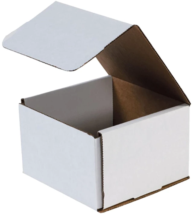 Main image of Shipping Boxes Small 6"L x 6"W x 4"H 50-Pack - Corrugated Cardboard for Moving, Mailing, Packing, Packaging and Storage