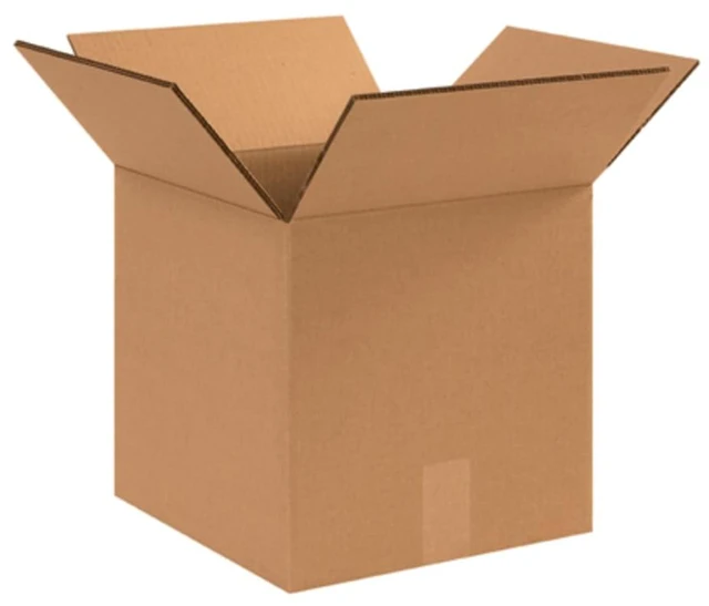 Main image of Double Wall Shipping Boxes Medium 12"L x 12"W x 10"H 15-Pack - Corrugated Cardboard for Moving, Mailing, Packing, Packaging and Storage