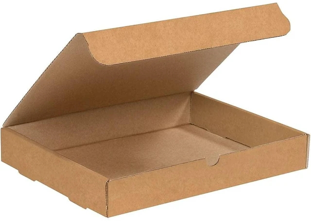 Main image of Mailer Boxes Medium 14"L x 10"W x 2"H 50-Pack - Corrugated Cardboard for Shipping, Moving, Mailing, Packing, Packaging and Storage
