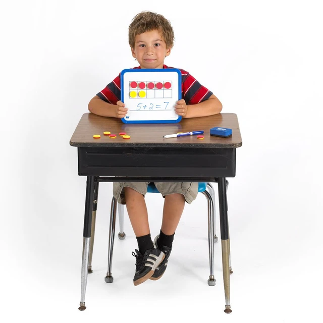 Alt view image 3 of 3 - Magnetic Ten Frame Dry-Erase Boards: Set of 10